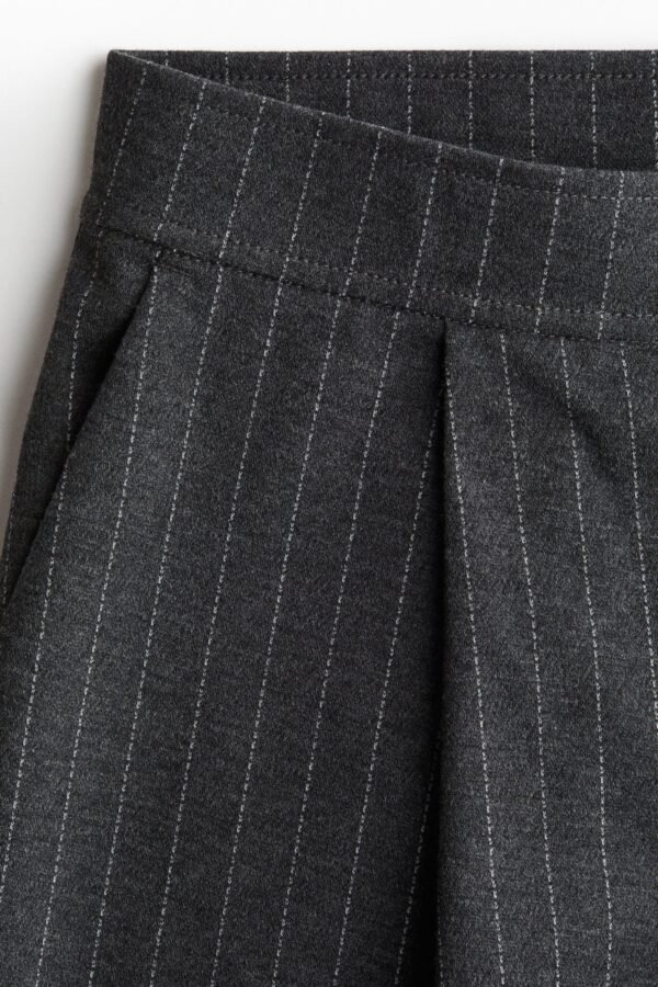 Damen h&m Weite elegante Hose Graumeliert - Image 2