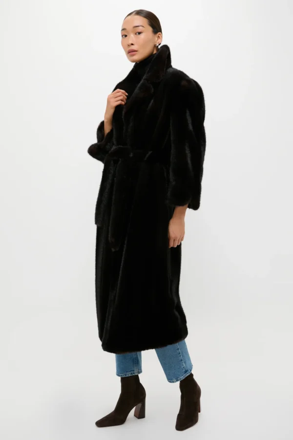 Tuckernuck Brown Fur Carmella Coat - Image 3