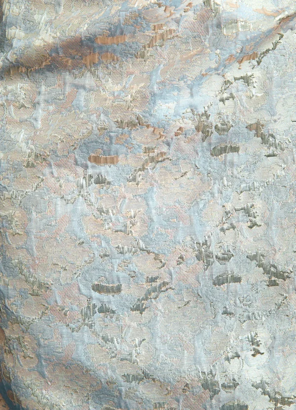 Azazie A-Line/Princess Off the Shoulder Floor-Length Floral Jacquard Mother of the Bride or Groom Dresses - Image 2