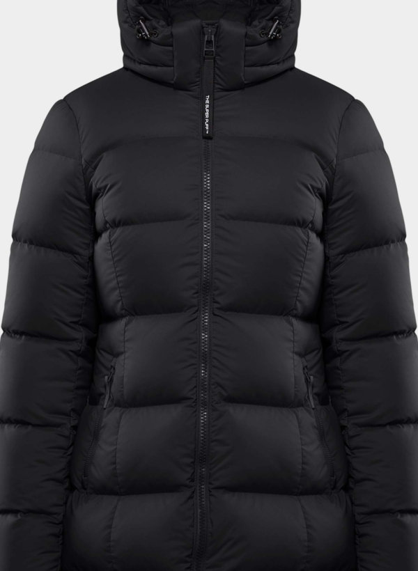 The Super Puff Women's The Supersnug Puff Mid Jacket in Black | 3XS - Image 2