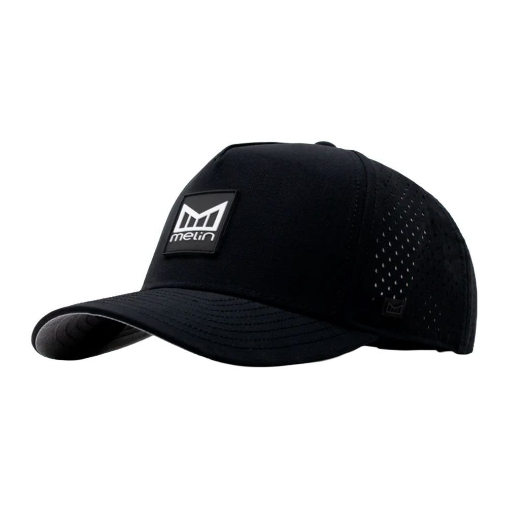 melin_ody_stack_hydro_bk_1 Melin Odyssey Stacked Hydro Hat Men's - Image 1