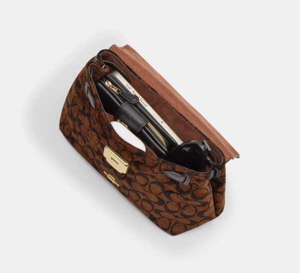 Coach Emory Top Handle Bag In Signature Chenille Women's - Image 3