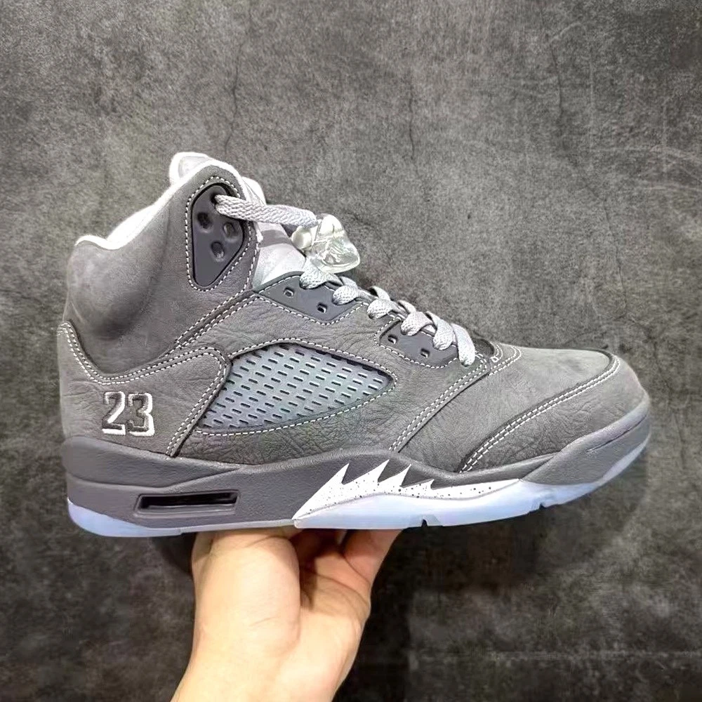 s-l1600 (4) Air Jordan 5 Retro 'Wolf Grey' 2026 Men's - Image 1