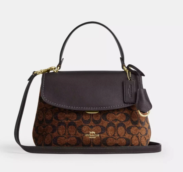 Coach Emory Top Handle Bag In Signature Chenille Women's