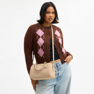 Coach Outlet Rowan Satchel Bag In Signature Leather Women's - Image 3