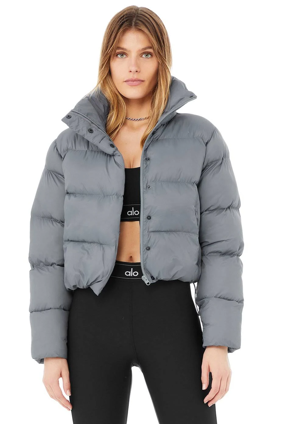 shopping - 2026-02-11T000431.212 Alo Yoga Jackets & Coats Nwt Alo Gold Rush Puffer Jacket Winter Frost - Image 1