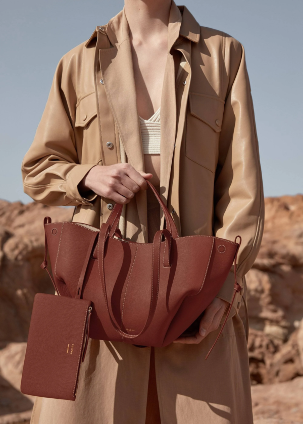 Damen Polène Cyme Mini Genarbtes Leder - Image 2