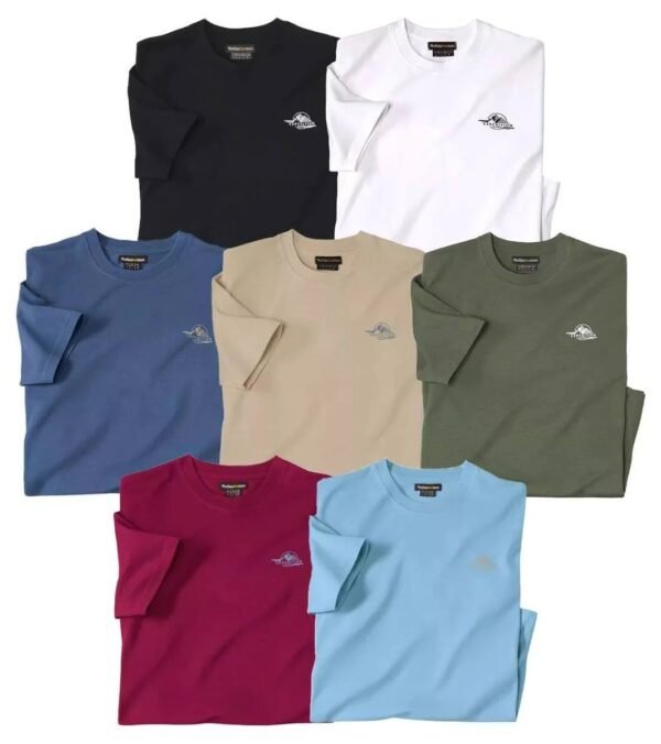 7er-Pack T-Shirts in Übergröße Men Atlas For Men