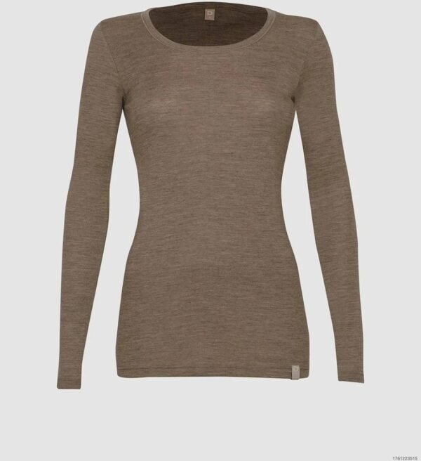 Damen dilling Langarmshirt aus Merinowolle